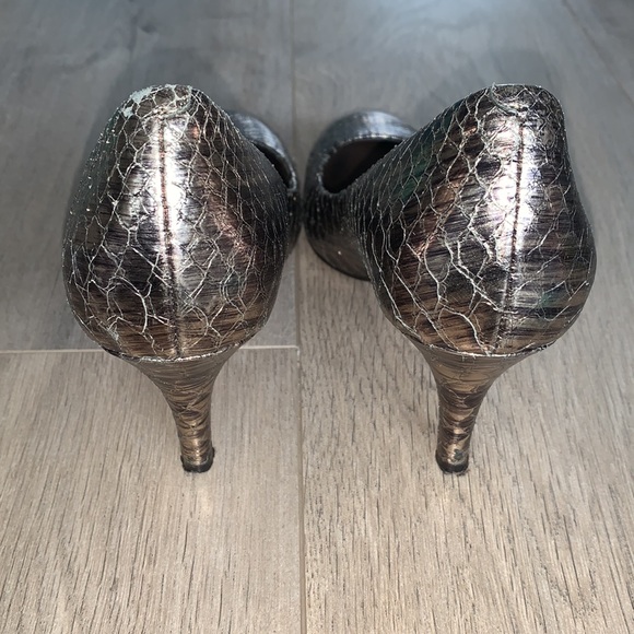 Cole Haan Snakeskin Leather Shoes 7.5 - Picture 4 of 7